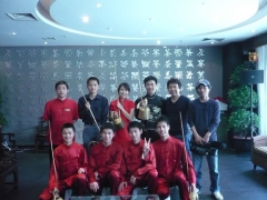 更香茶艺表演对接受韩国SBS电视台为期两天的跟